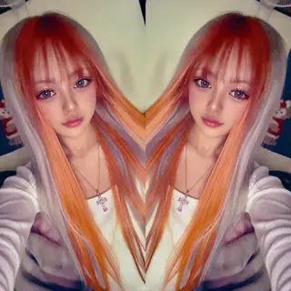 ロング 韓国カラー/エクステ carryのヘアスタイル