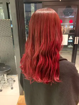 ロング 髪質改善/ブリーチ メンズパーマ遠藤勇輝のヘアスタイル