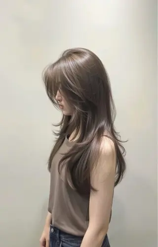 セミロング カラー 鈴木 一貴のヘアスタイル