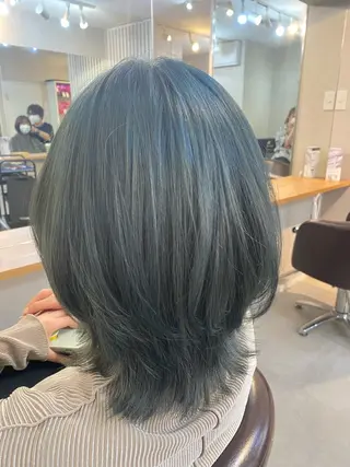 ミディアム 🦋小倉 彩🦋のヘアスタイル