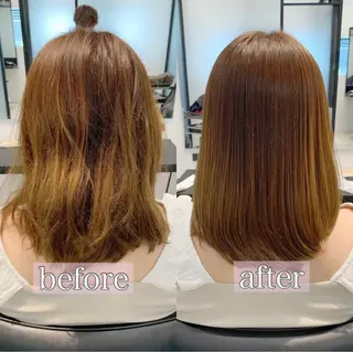 ミディアム 髪質改善特化 ミサワコウキのヘアスタイル
