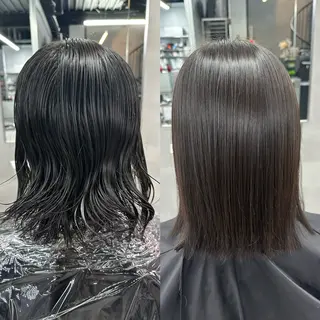 ミディアム 縮毛矯正/IROHA 🌷るかのヘアスタイル