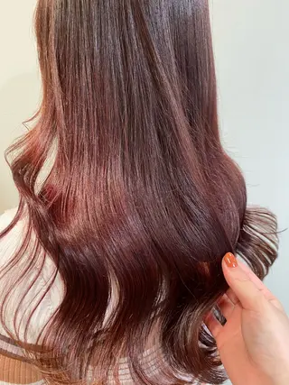 ロング カラー 烏丸韓国ヘア🇰🇷 ayaka🎀のヘアスタイル