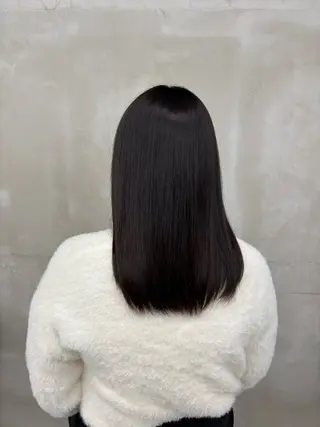 ロング パーマ カットモデル・パーマ 🌀リリアのヘアスタイル