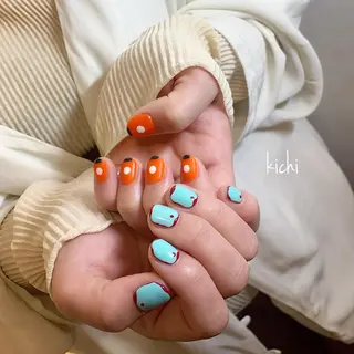 ネイル kichi･: *のネイルデザイン