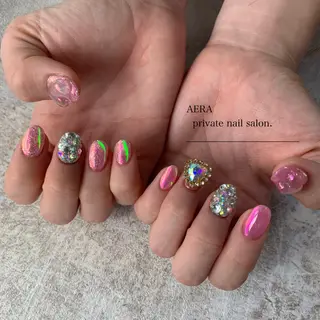 ネイル AERA nail shino🐱⸝꙳のネイルデザイン