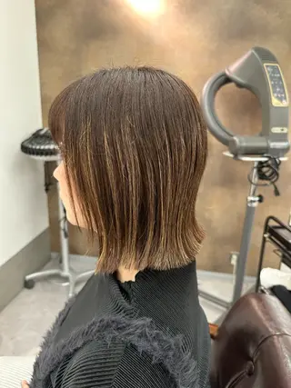 ミディアム 黒木 悠大のヘアスタイル