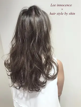 ロング カラー パーマ カラー/髪質改善スペ シャリスト宮本 伸一のヘアスタイル
