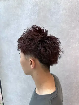 カラー メンズ 【𝐀𝐬𝐡大森】 石崎竜祐のヘアスタイル