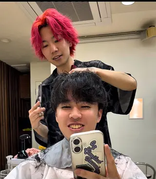 ショート パーマ メンズ メンズ特化/パーマ/ 髪質改善　高野奨馬のヘアスタイル