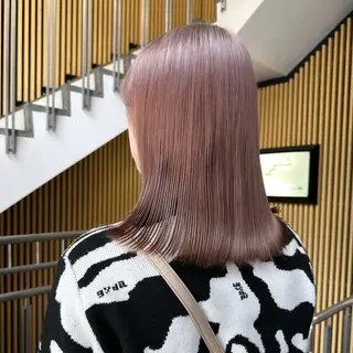 ミディアム カラー ハイトーン/ブリーチ カラー/SHOGOのヘアスタイル