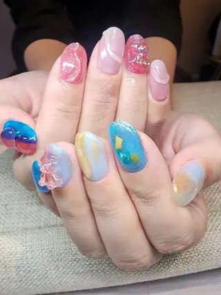 ネイル nail salon ｈａｎａ所属・haruka 💕nailのネイルデザイン