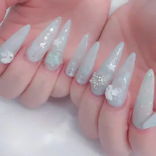 ネイル ユカ‎𖤐y2k/ 堺筋本町/心斎橋のネイルデザイン