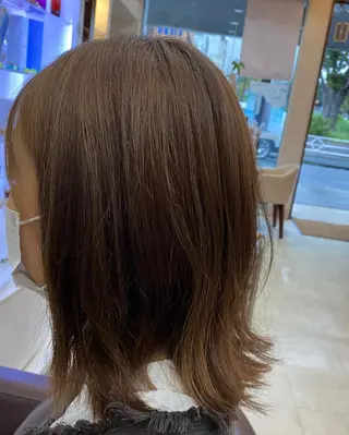 ショート カラー justbeauty CiNQのヘアスタイル