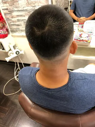 ショート メンズ 中司 優樹のヘアスタイル