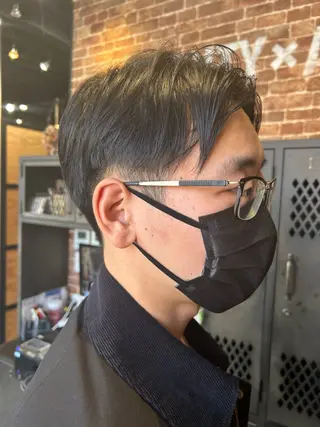ショート メンズ 久木原 ゆりのヘアスタイル