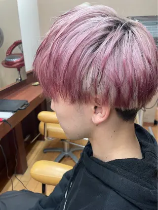 ショート カラー メンズ 平山 🌈髪質改善🌈のヘアスタイル