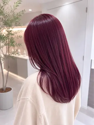 ロング カラー ブリーチカラー特化 古田YUUTOのヘアスタイル