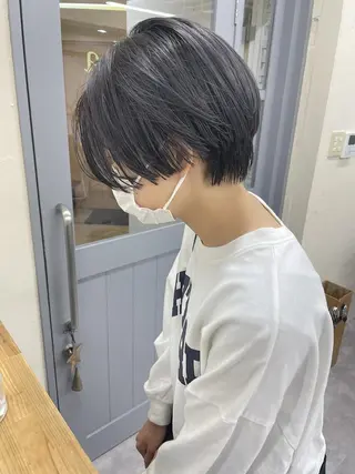 ショート メンズパーマ メンズ特化ryoのヘアスタイル