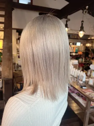 ミディアム カラー 🩵小野 えりか🩷のヘアスタイル