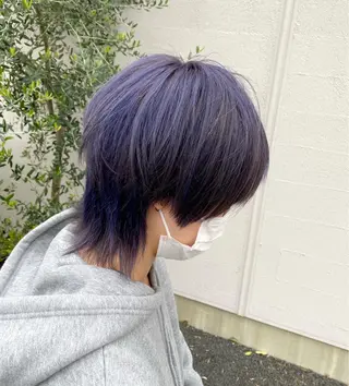 ショート カラー 中川 茜里のヘアスタイル