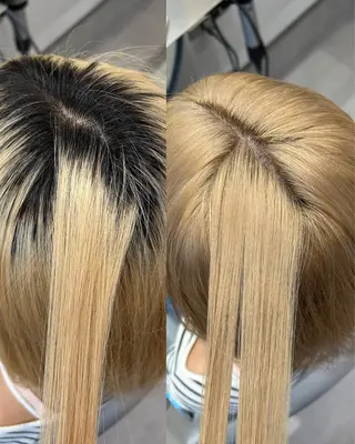カラー メンズハイトーン ホワイトカラー 彩のヘアスタイル