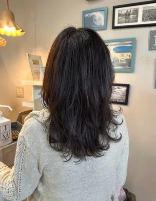 パーマ カットモデル募集中 💇🏻　福田彩南のヘアスタイル