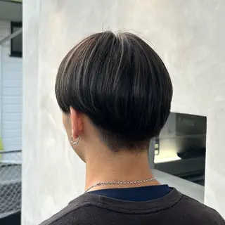 カラー メンズ Something MOMOKAのヘアスタイル