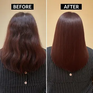 ミディアム Retouch 港南台のヘアスタイル