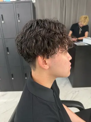 メンズ 布施メンズ特化美容師 秋山 涼のヘアスタイル