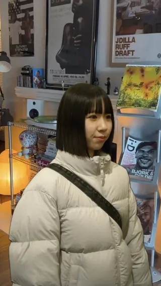 ショート ブリーチ/デザイン SAKUのヘアスタイル