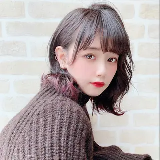 ミディアム なかの たくみのヘアスタイル