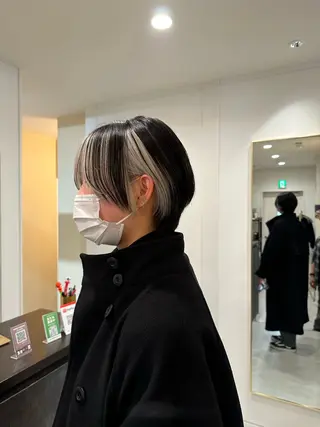 ショート 💎ケアブリーチ💎 艶カラー/ふうとのヘアスタイル