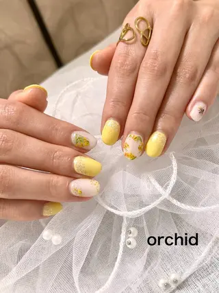 ネイル orchid ♡オーキッドのネイルデザイン