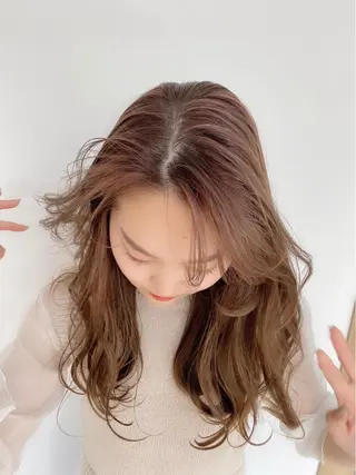 ロング カラー ヘアアレンジ ひなの .のその他イメージ