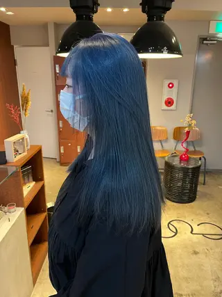 セミロング カラー 🩷ハイトーン透明感 レイヤー🩷ユリカのヘアスタイル