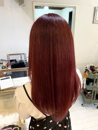 ロング カラー 髪質改善／ブリーチ 宮武　湧斗のヘアスタイル