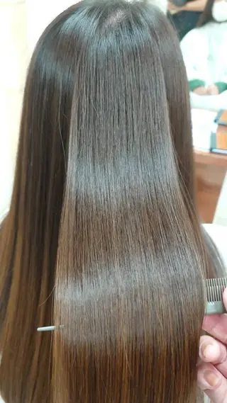 ロング 山下 亮介のヘアスタイル