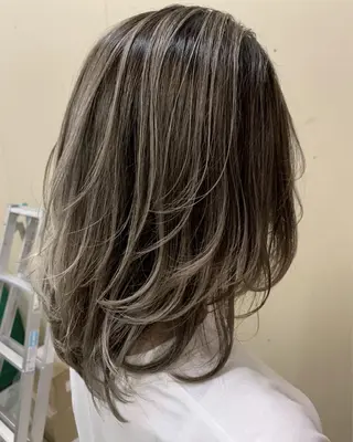 ミディアム カラー EARTH石巻店 尾形  裕のヘアスタイル