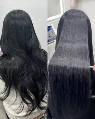 ロング 銀座/韓国/ワンホン 🤍艶髪🖤nahoのヘアスタイル