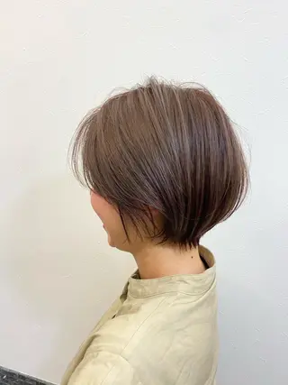 ショート カラー 似合わせレイヤー 🇰🇷荒木洋文のヘアスタイル