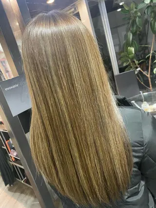 ロング カラー pep natsumiのヘアスタイル