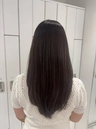 ロング 艶髪໒꒱／透明感 カラー🍀_そら🪽のヘアスタイル
