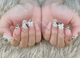 ネイル 神田 ココナッツのネイルデザイン