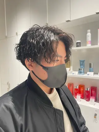 パーマ 無料ショートモデル 募集中❗️秋山ひらいのヘアスタイル