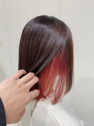 ミディアム カラー ACCUEILLIR 🦍溝口廉🦍のヘアスタイル