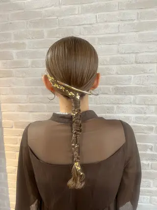 ロング ヘアアレンジ Topstylist YUKIのヘアスタイル