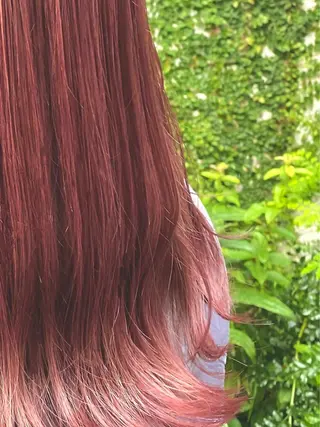 ロング カラー 千 田のヘアスタイル