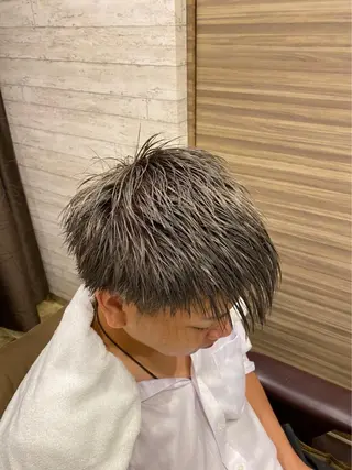 ショート 予約1000件超 ✨メンズパーマのヘアスタイル