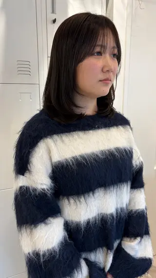 ミディアム 河野いずみ レイヤー/ボブ 🤍のヘアスタイル